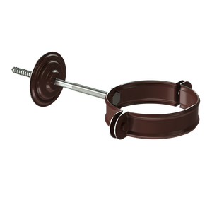 Хомут для водосточной трубы Docke Stal Premium, шоколад