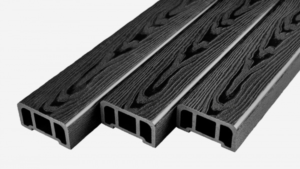 Перило Groentec 3000x92x45 мм, Антрацит